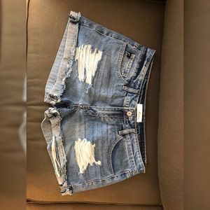 Kancan denim jean shorts